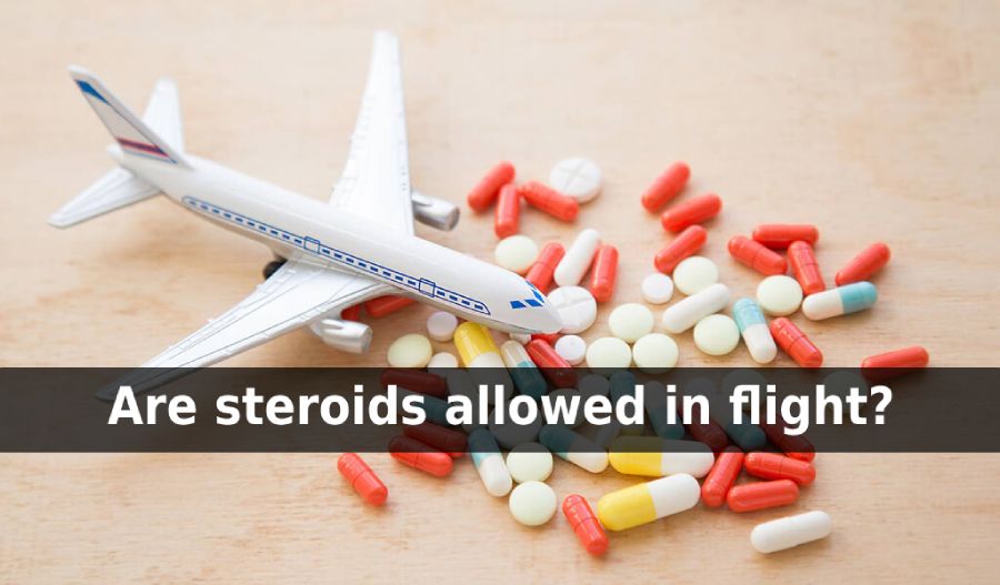can you bring steroids on a plane